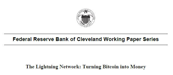 Read more about the article The FED Released A Study Of The Lightning Network. These Are Their Conclusions