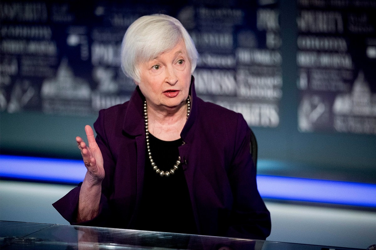 Read more about the article Janet Yellen Says Inflation In US Still ‘Too High’, Ahead Of CPI Data