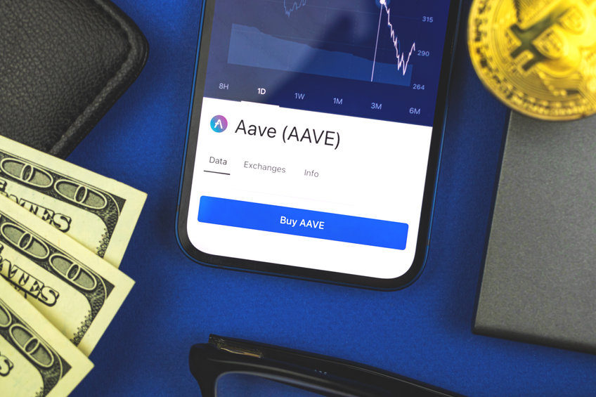 You are currently viewing Aave (AAVE/USD) jumps by a weekly 10%. Is it attractive now?