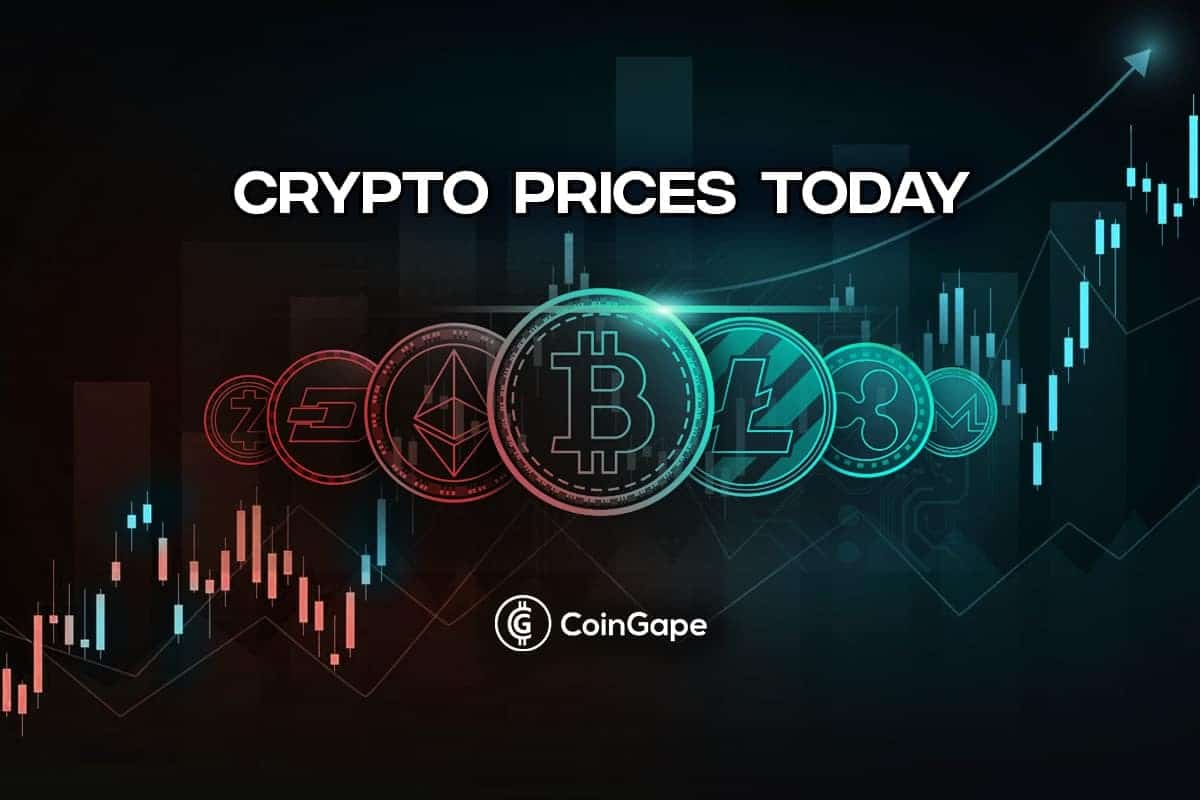 Read more about the article Ethereum, XRP and Solana Leap Around 1%; Cardano Drops Over 1%