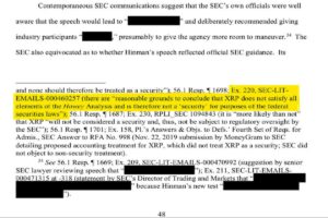 Read more about the article SEC Staff Emails Reveal XRP Didn’t Fail Howey Test