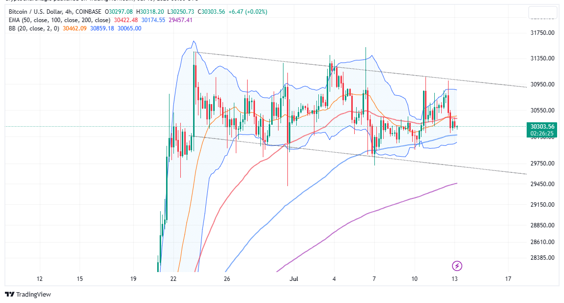 You are currently viewing Bitcoin Price Pump Imminent Above $30k As Sharks and Whales Snatch Stablecoins in Droves