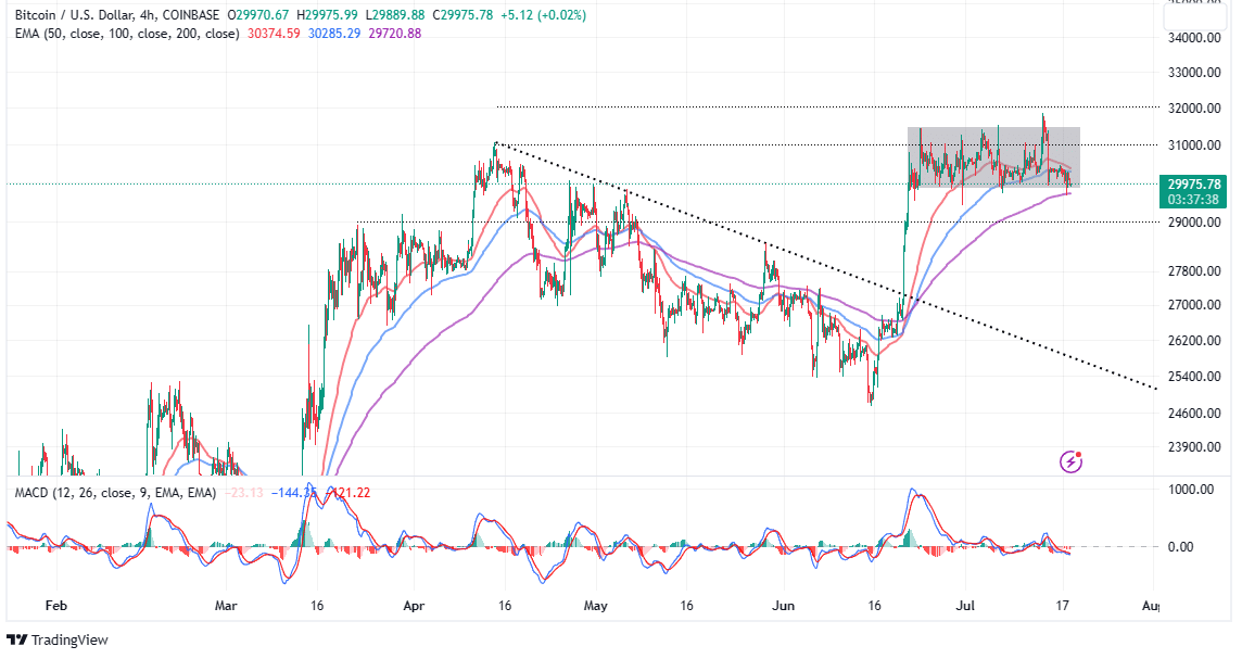 Read more about the article Here’s Why BTC Is Failing to Move Above $30k