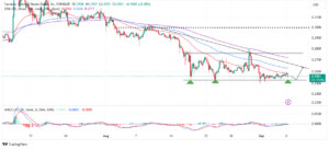 Read more about the article ADA Price Nurtures Bullish Breakout From This Crucial Support